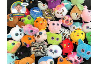 5" ANIMAL PLUSH BALL-144ct Case