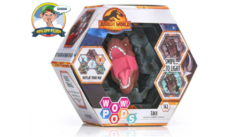 T-REX JURASSIC DOM WOW! POD-12ct Case