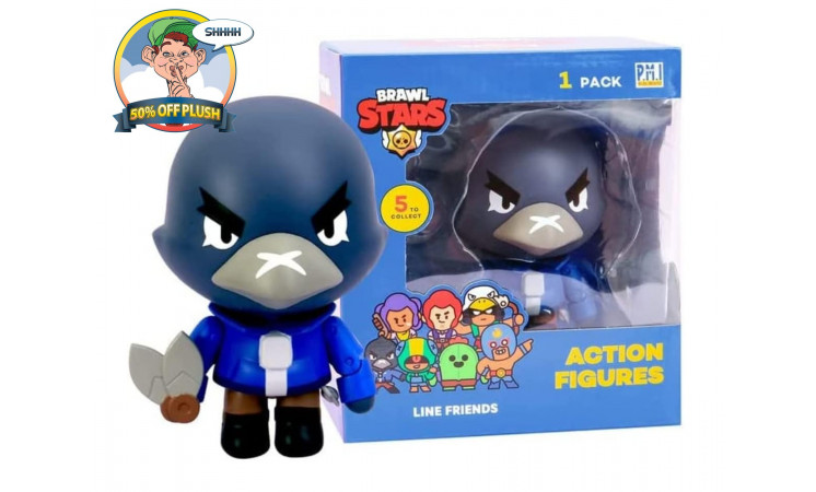 BRAWL STARS ACTION FIGURE CROW-12ct Case