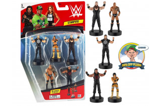 WWE STAMPER 5 PACK-24ct Case